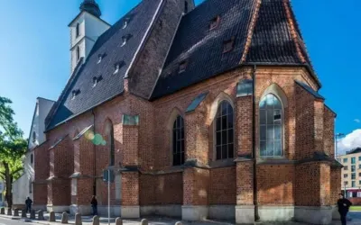 Zabytkowy kościół św. Krzysztofa we Wrocławiu