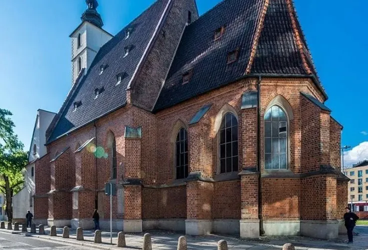 Zabytkowy kościół św. Krzysztofa we Wrocławiu