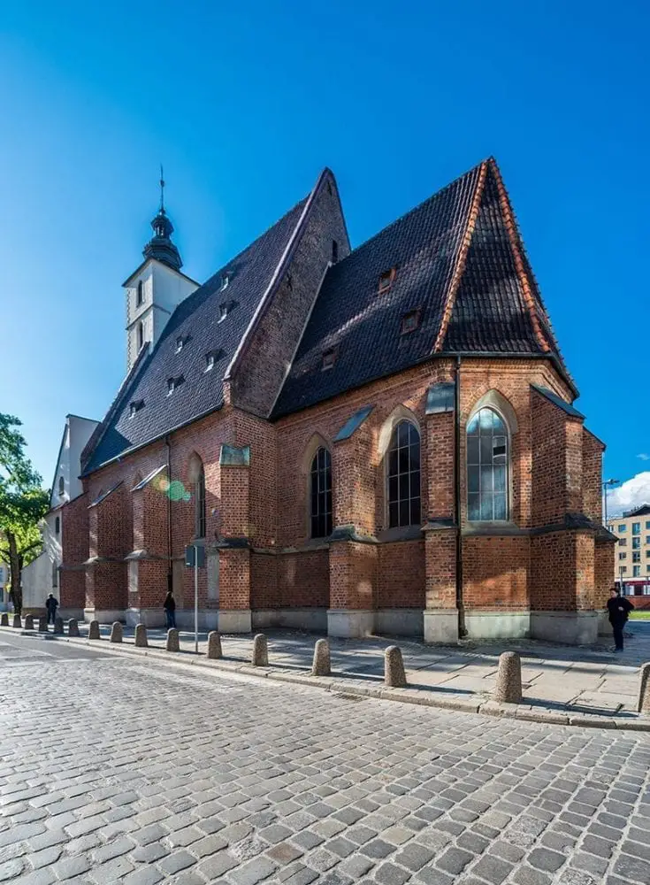 Zabytkowy kościół św. Krzysztofa we Wrocławiu