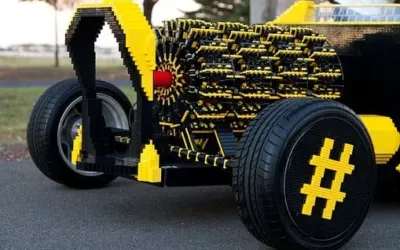 samlot z klockow lego