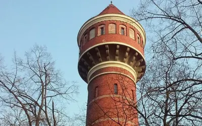 Zabytkowa wrocławska wieża ciśnień