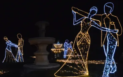 Zimowe iluminacje świetlne we Wrocławiu